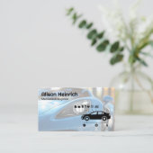 Auto-Diagramm | Mechanik | Sportwagen Visitenkarte (Stehend Vorderseite)