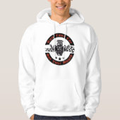 Auto-Drag Racing Fan Rennauto V8 Mechanik Hoodie (Vorderseite)