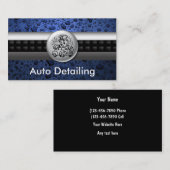 Auto-einzeln aufführengeschäfts-Karten Visitenkarte (Vorne/Hinten)
