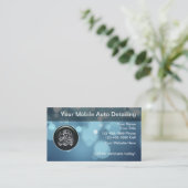 Auto-einzeln aufführengeschäfts-Karten Visitenkarte (Stehend Vorderseite)