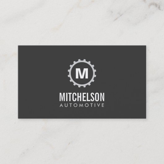 Auto-Erstreparatur, Mechanik Visitenkarte (Vorderseite)
