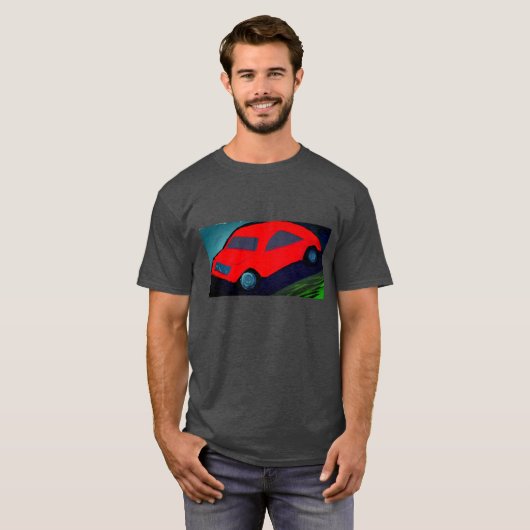 Auto fahren T-Shirt (Vorne ganz)