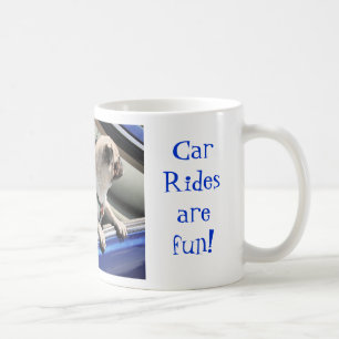 Auto-Fahrt, Auto-Fahrten sind Spaß! Kaffeetasse