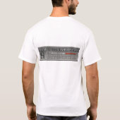 Auto-Falke bewertetes H T-Shirt (Rückseite)