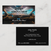 Auto-Fenster-Reparatur-Slogans Visitenkarte (Vorne/Hinten)