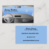 Auto-Fenster-Reparatur-Visitenkarten Visitenkarte (Vorne/Hinten)