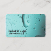 Auto Fenster Tinte Auto Fenster Tint Visitenkarte (Vorderseite)