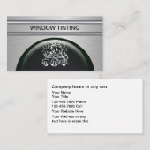 Auto-Fenster Tinting Business Cards Visitenkarte (Vorne/Hinten)