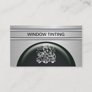 Auto-Fenster Tinting Business Cards Visitenkarte