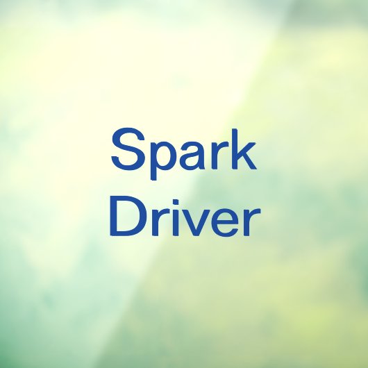 Auto-Fensterdekor für den Spark Delivery Driver Fensteraufkleber (Blatt 3)