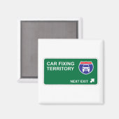 Auto Fixierung nächster Ausgang Magnet (Vorderseite/Rückseite)