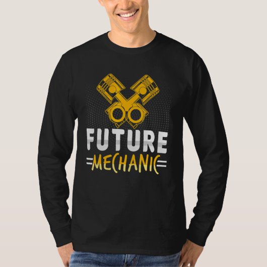 Auto-Fixierung zukünftiger mechanischer Auto für D T-Shirt (Vorderseite)