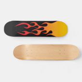Auto-Flamme Skateboard (Horizontal)