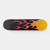 Auto-Flamme Skateboard (Horizontal)