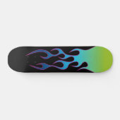 Auto-Flamme Skateboard (Horizontal)