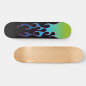 Auto-Flamme Skateboard (Horizontal)