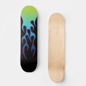 Auto-Flamme Skateboard (Vorderseite)