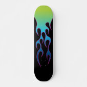 Auto-Flamme Skateboard (Vorne)