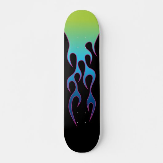 Auto-Flamme Skateboard (Vorne)