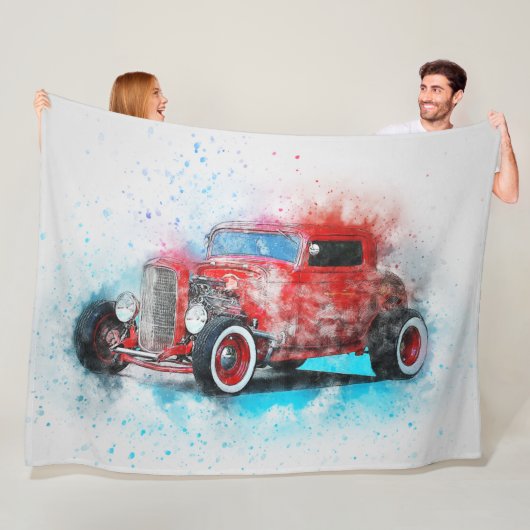 Auto Fleecedecke (Beispiel)