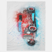 Auto Fleecedecke (Vorderseite)