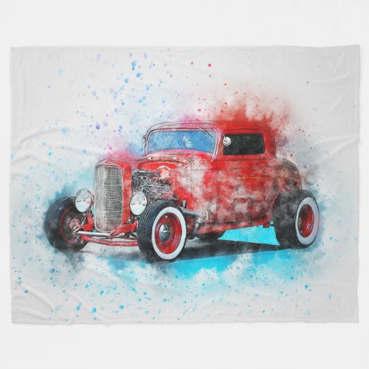 Auto Fleecedecke (Vorderseite (Horizontal))