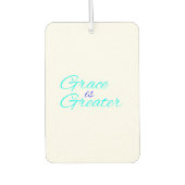 Auto Freshener - Grace ist größer Autolufterfrischer (Vorderseite)