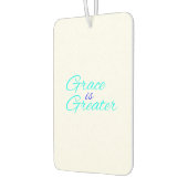 Auto Freshener - Grace ist größer Autolufterfrischer (Links)