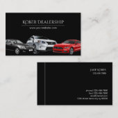 Auto für den beruflichen Handel - Visitenkarte (Vorne/Hinten)