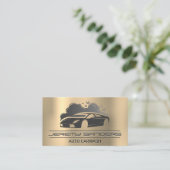 Auto für Sportwagen Visitenkarte (Stehend Vorderseite)