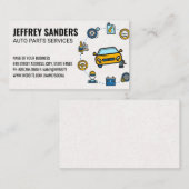 Auto Garage | Teile und Service-Reparaturen Visitenkarte (Vorne/Hinten)