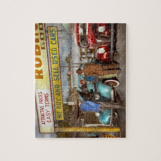 Auto - Gebraucht - Verkaufsstand 1939 Puzzle (Vertikal)