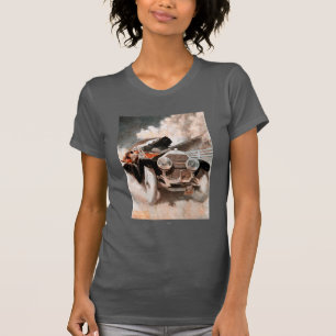 Auto gegen Zug durch William Harnden Pflege T-Shirt