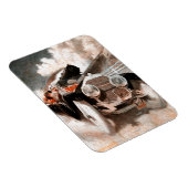 Auto gegen Zug von William Harnden Foster Magnet (Rechte Seite)