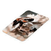 Auto gegen Zug von William Harnden Foster Magnet (Linke Seite)