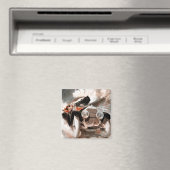 Auto gegen Zug von William Harnden Foster Magnet (In Situ (Geschirrspüler))