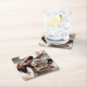 Auto gegen Zug von William Harnden Foster Rechteckiger Pappuntersetzer (Vor Ort)