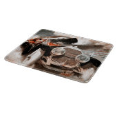 Auto gegen Zug von William Harnden Foster Schneidebrett (Ecke)