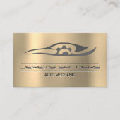 Auto Geologo | Mechanik Visitenkarte (Vorderseite)