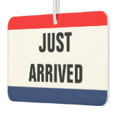 Auto gerade angekommen Promo Signage individuell a Autolufterfrischer (Links)