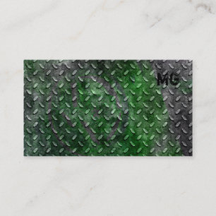 Auto-Geschäfts-Karten-Bau-Auftragnehmer-Metall 2 Visitenkarte