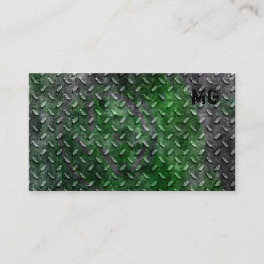 Auto-Geschäfts-Karten-Bau-Auftragnehmer-Metall 2 Visitenkarte (Vorderseite)