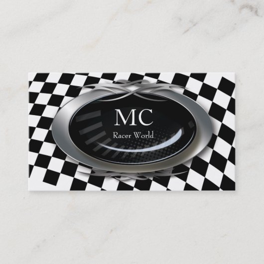 Auto-Geschäfts-Karten-Mechaniker-laufendes Visitenkarte (Vorderseite)