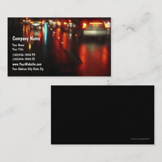 Auto-Geschäfts-Karten Visitenkarte (Vorne/Hinten)