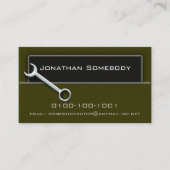 Auto-Geschäftsgeschäfts-Karten-Schablone 1 Visitenkarte (Vorderseite)