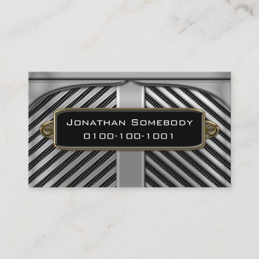 Auto-Geschäftsgeschäfts-Karten-Schablone 5 Visitenkarte (Vorderseite)