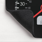AUTO-GESCHWINDIGKEITSMESSER MOUSEPAD (Ecke)