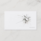 Auto-Glas-Reparatur Visitenkarte (Rückseite)