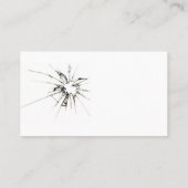 Auto Glasreparatur Neu Visitenkarte (Rückseite)