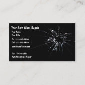 Auto Glasreparatur Neu Visitenkarte (Vorderseite)